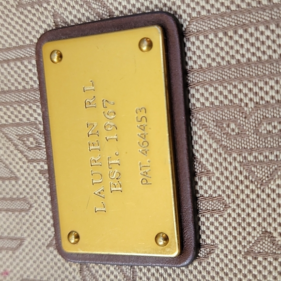 Vintage Lauren Ralph Lauren Tote Purse - Picture 2 of 9